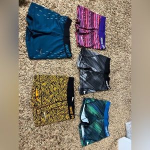 Nike pro spandex/shorts - Multiple colors/patterns - All size small